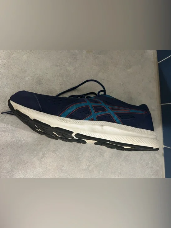 ASICS Men's Navy Blue Running Shoe. ONE SINGLE Shoe - Picture 2 of 4